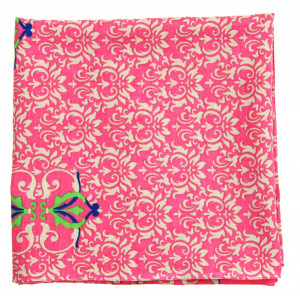 Carré Coton Palazzo Pitti Rose Pink