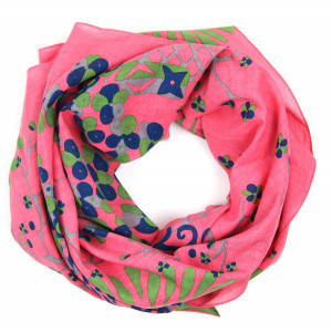 Carré Coton Mariko Rose Pink