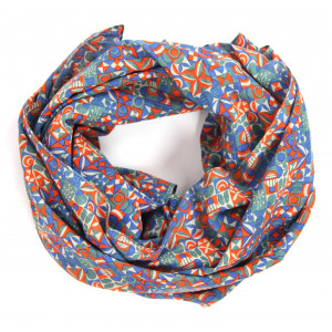 Carré Coton Malmo Orange