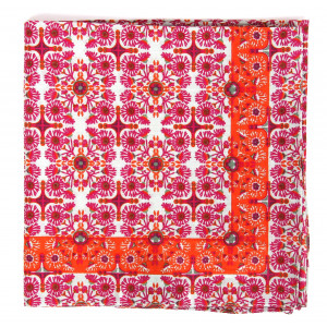 Carré Coton Tanger Fuchsia