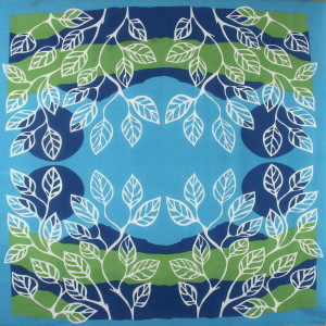 Carré Coton Palenque Vert Green