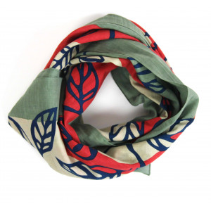 Carré Coton Palenque Corail