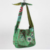 Upcycling Silk Bag Bobby Marushka Green