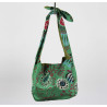 Upcycling Silk Bag Bobby Marushka Green