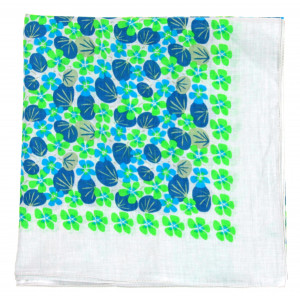 Carré Coton Ondine Vert