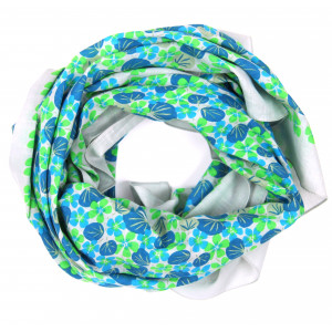 Carré Coton Ondine Vert