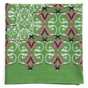 Carré Coton Palazzo Pitti Kaki