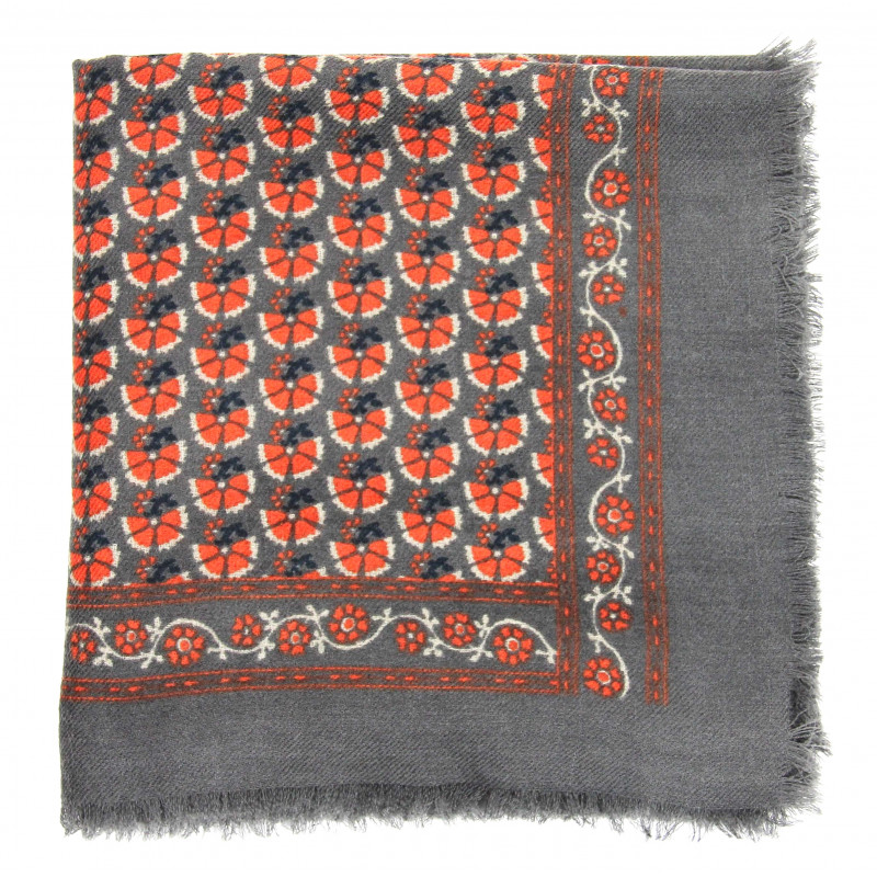 Carré Laine Valentine Orange