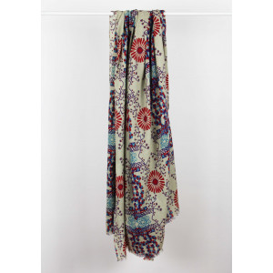 Foulard Coton Bio Ryoko Beige