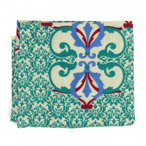 Foulard Coton Bio Medicis Vert Green