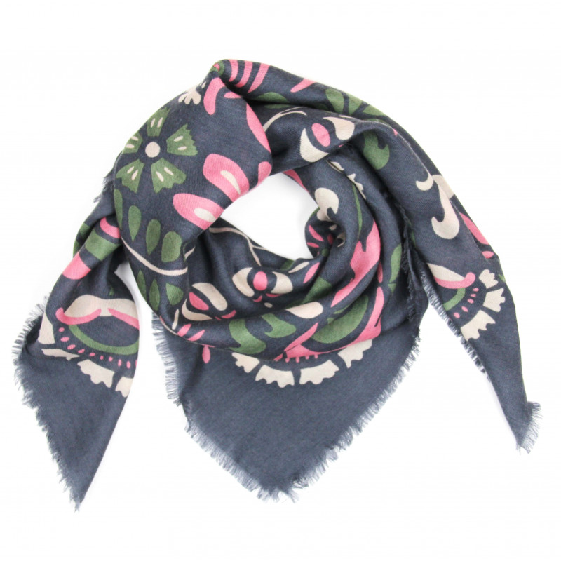 Wool Square Tatiana Gris Grey