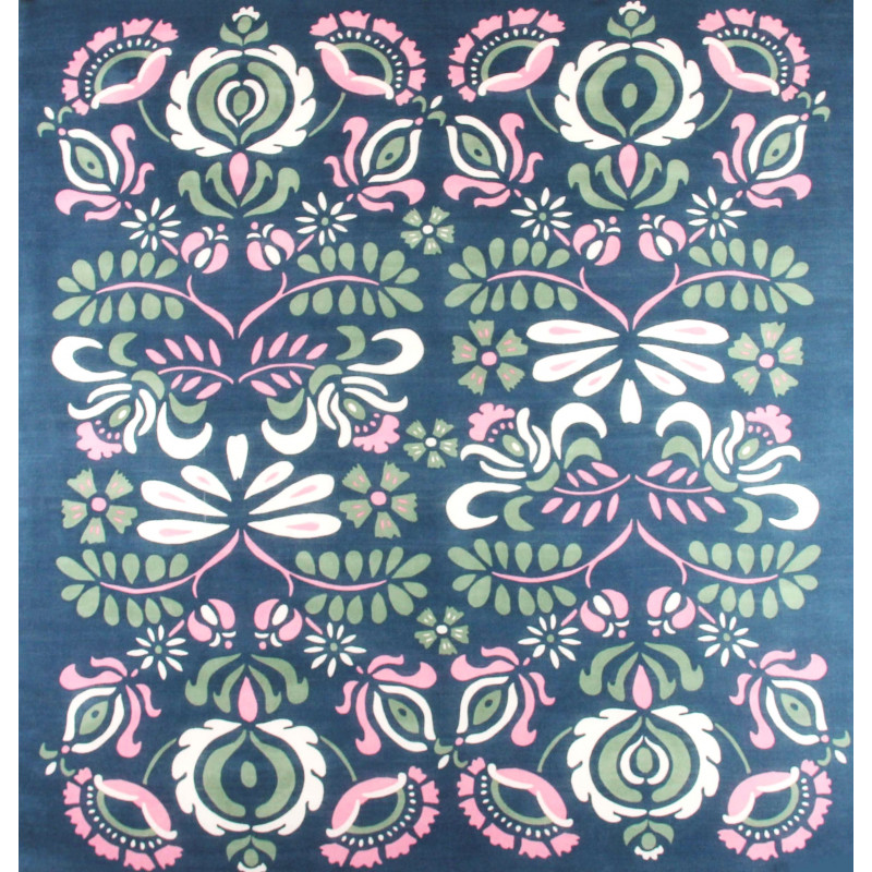 Wool Square Tatiana Marine