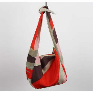 Sac Bobby en Soie Vivaro Corail