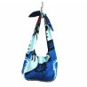Sac Bobby en Soie Mogador Bleu