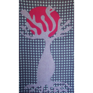 Foulard Coton Bio Baobab Lavande