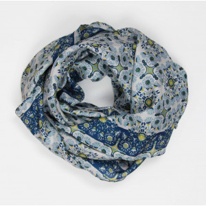 Carré Soie Gibraltar Jaune