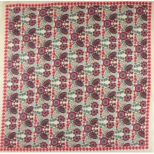 Carré Coton Hawai Rouge Red