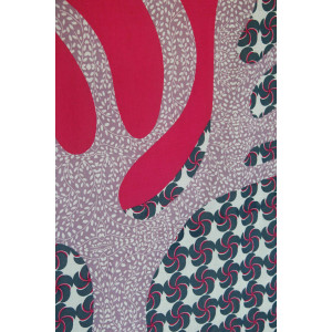 Foulard Coton Bio Baobab Lavande