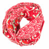 Foulard Coton Bio Medicis Rouge Red