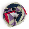 Foulard Coton Bio Cosmopolis Lavande
