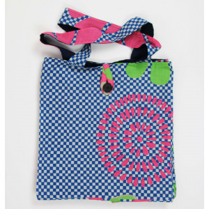 Upcycling Bag Mekong Blue