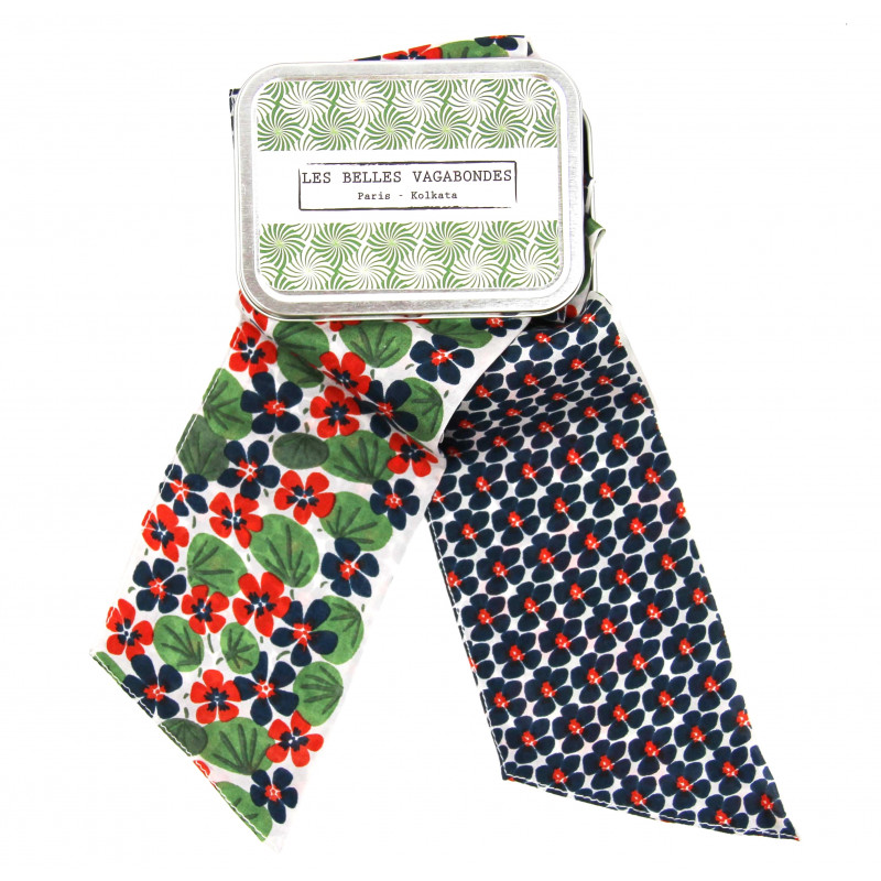 Bandeau Petale Marine Navy