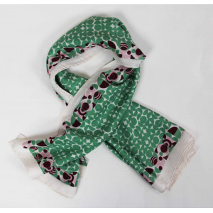 Carré Soie Performance Kaki