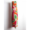 Foulard Coton Bio Cosmopolis Orange
