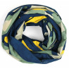 Foulard Coton Bio Cosmopolis Marine