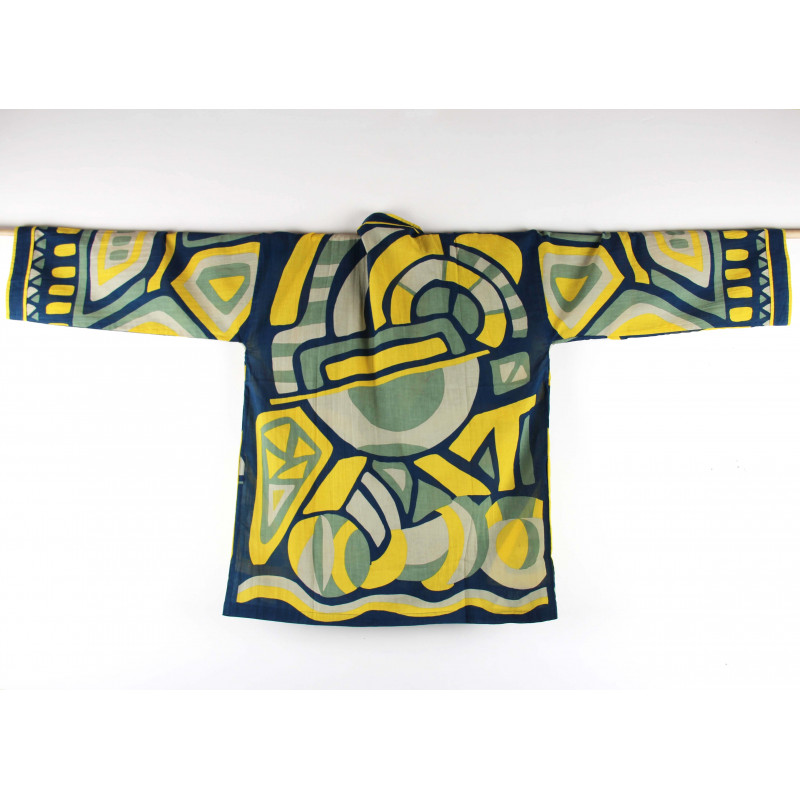 Kimono Orphée Marine Navy