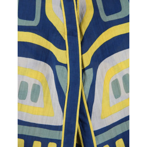 Kimono Orphée Marine Navy