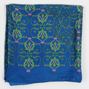 Carré Soie Sonata Marine Navy