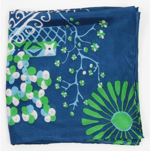 Carré Soie Ayaka Marine Navy