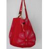 Cabas en Coton Upcycling Equateur Rouge