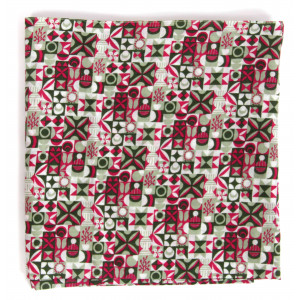 Carré Coton Malmo Kaki