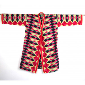 Long Kimono Trapeze Fuchsia