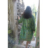 Long Kimono Cadencia Vert Green