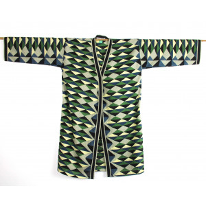 Long Kimono Trapeze Noir Black