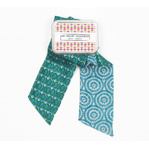 Bandeau Peony Turquoise