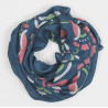 Carré Soie Helena Marine