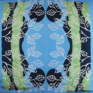 Carré Soie Selva Vert