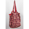 Cabas en Coton Upcycling Bag Diego Rose