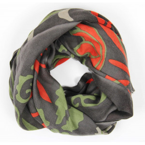 Wool Scarf Indira Gris Grey