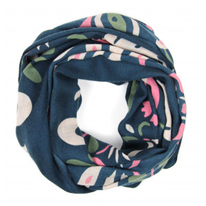 Wool Scarf Yvonna Marine Navy