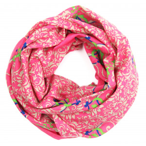 Carré Coton Palazzo Pitti Rose Pink
