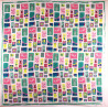 Carré Coton Holidays Vert Green