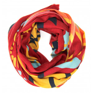 Wool Scarf Goya Rouge Red