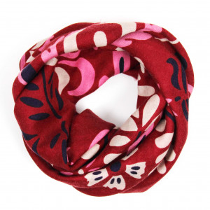 Wool Square Tatiana Rouge