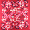 Wool Square Tatiana Rouge