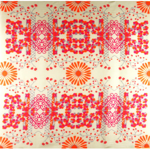 Carré Coton Malmo Orange